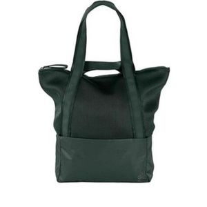 Lululemon Dark Green Polyester Tote/ Weekend Bag